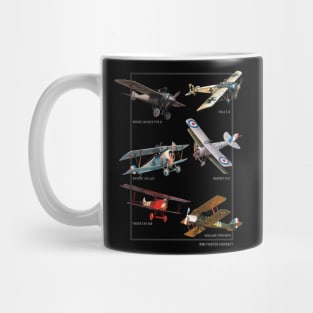 WWI Fighters Airplanes Mug